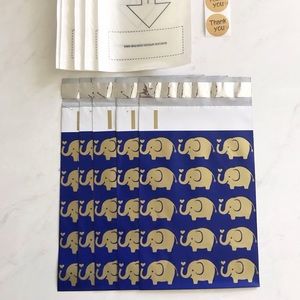 Shipping Kit! 5 Mailers, Label Sleeves, Stickers